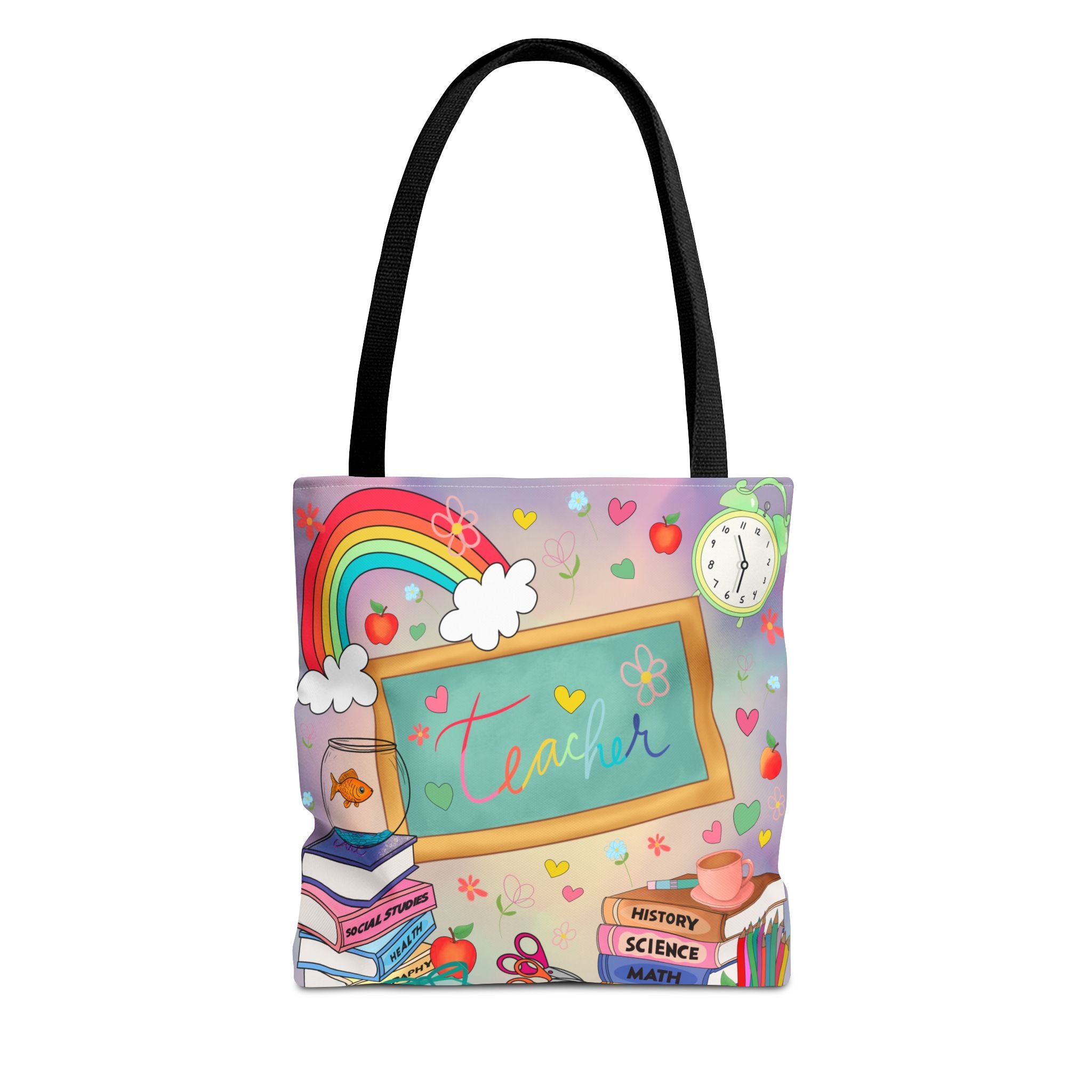 Teacher Tote Bag - Inspirational, Gift for Educators, Back to School, Classroom Decor, Fun and Functional