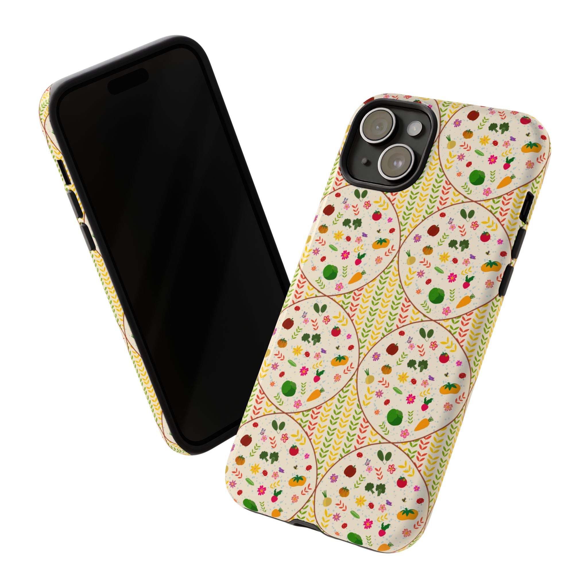 Floral Pattern Phone Case | Tough Cases, Stylish Cover, Cute Gift, Phone Accessories, Nature Design, Protective Case