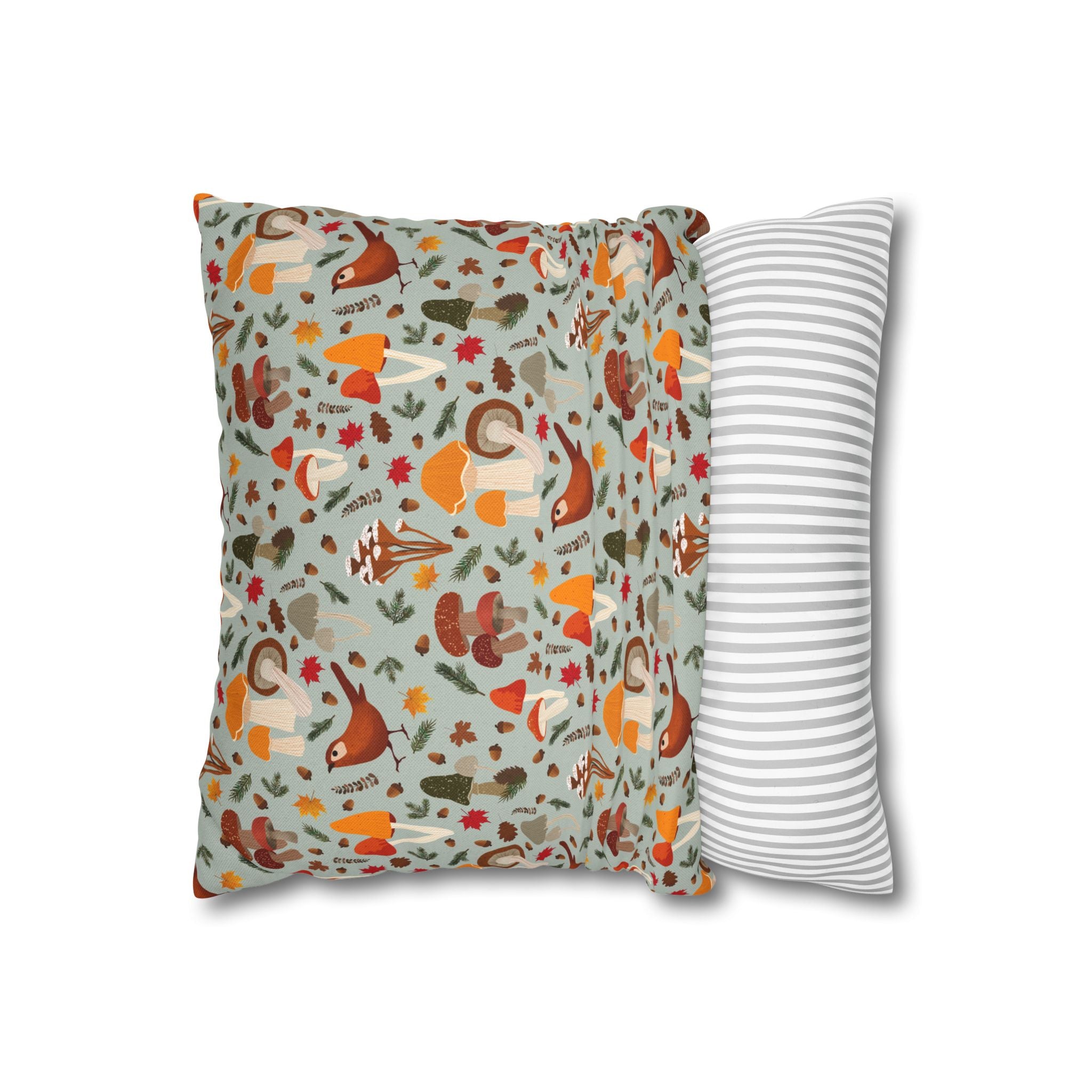 Nature-Inspired Decorative Pillowcase for Cozy Home Decor, Cozy Pillow Cover, Floral Pillowcase, Gift for Nature Lovers, Unique Home Accent