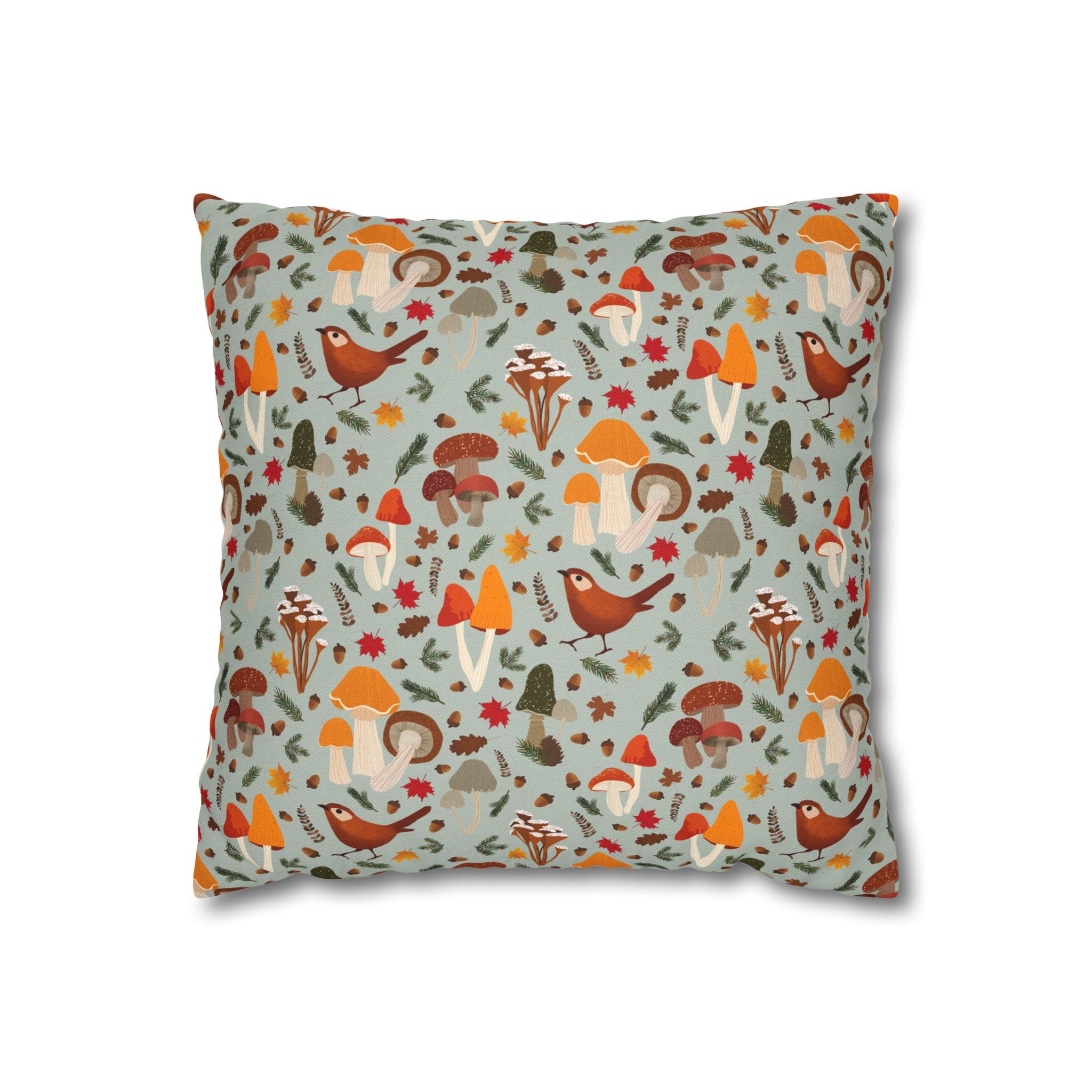 Nature-Inspired Decorative Pillowcase for Cozy Home Decor, Cozy Pillow Cover, Floral Pillowcase, Gift for Nature Lovers, Unique Home Accent