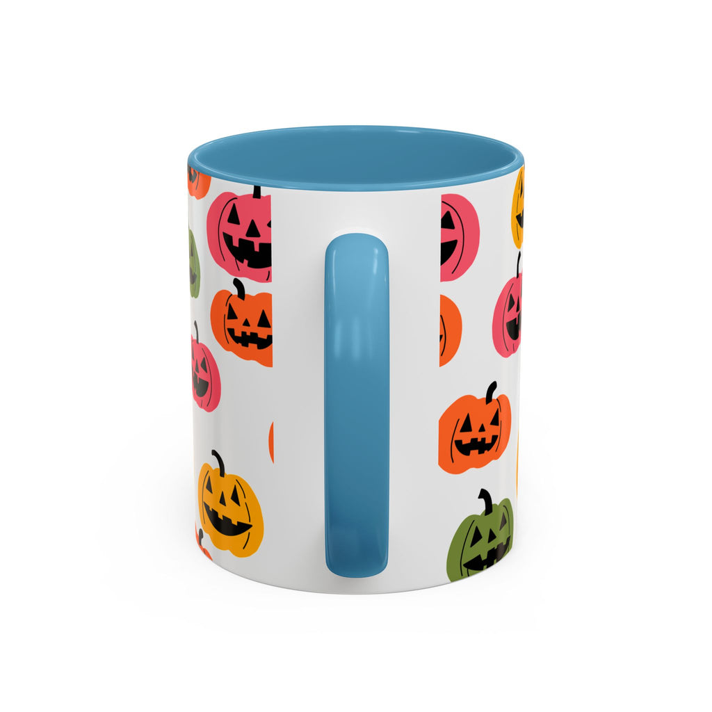 Halloween Pumpkin Coffee Mug, Spooky Decor, Fall Drinkware, Fun Gift for Halloween Lovers, Cute Pumpkin Design