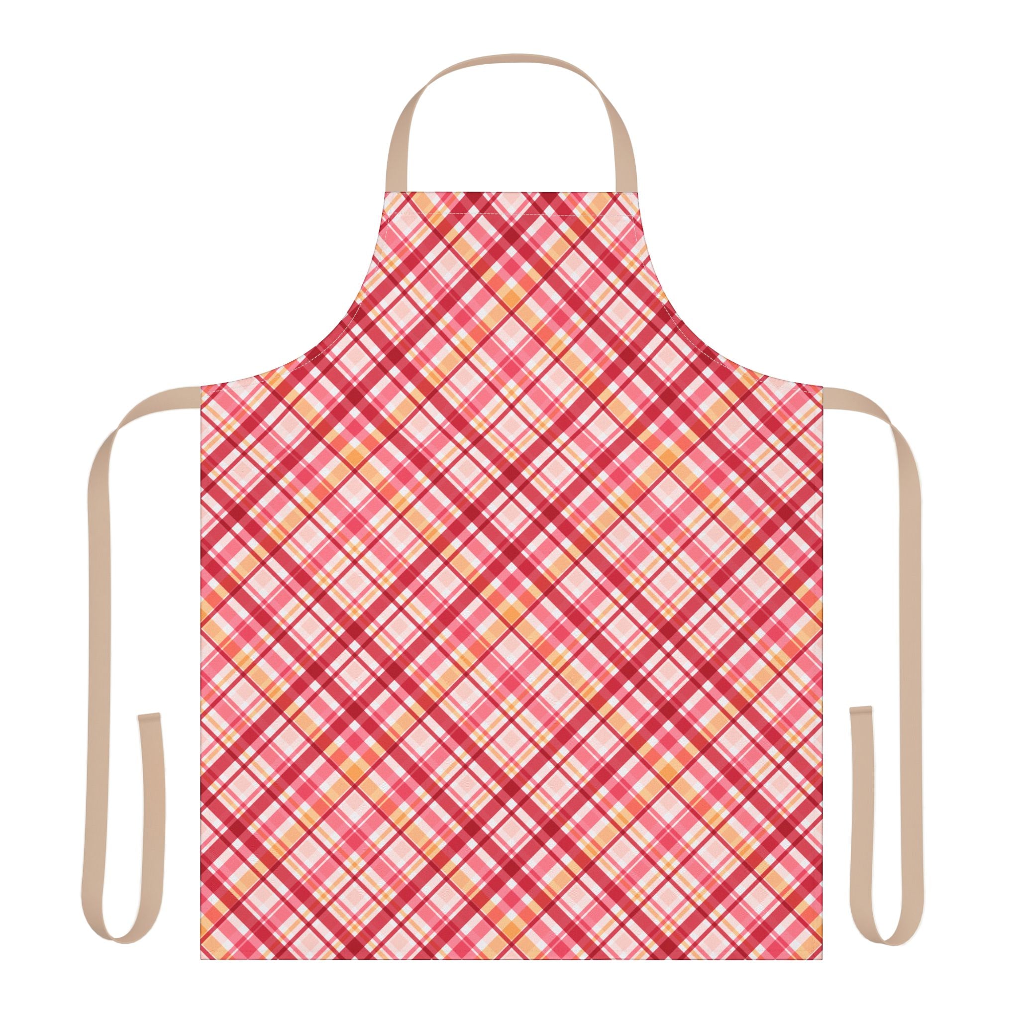Stylish Apron with 5-Color Straps, Kitchen Gift, Cooking Apron, Chef Apron, Unique Gift, Holiday Cooking, BBQ, Grilling, Baking