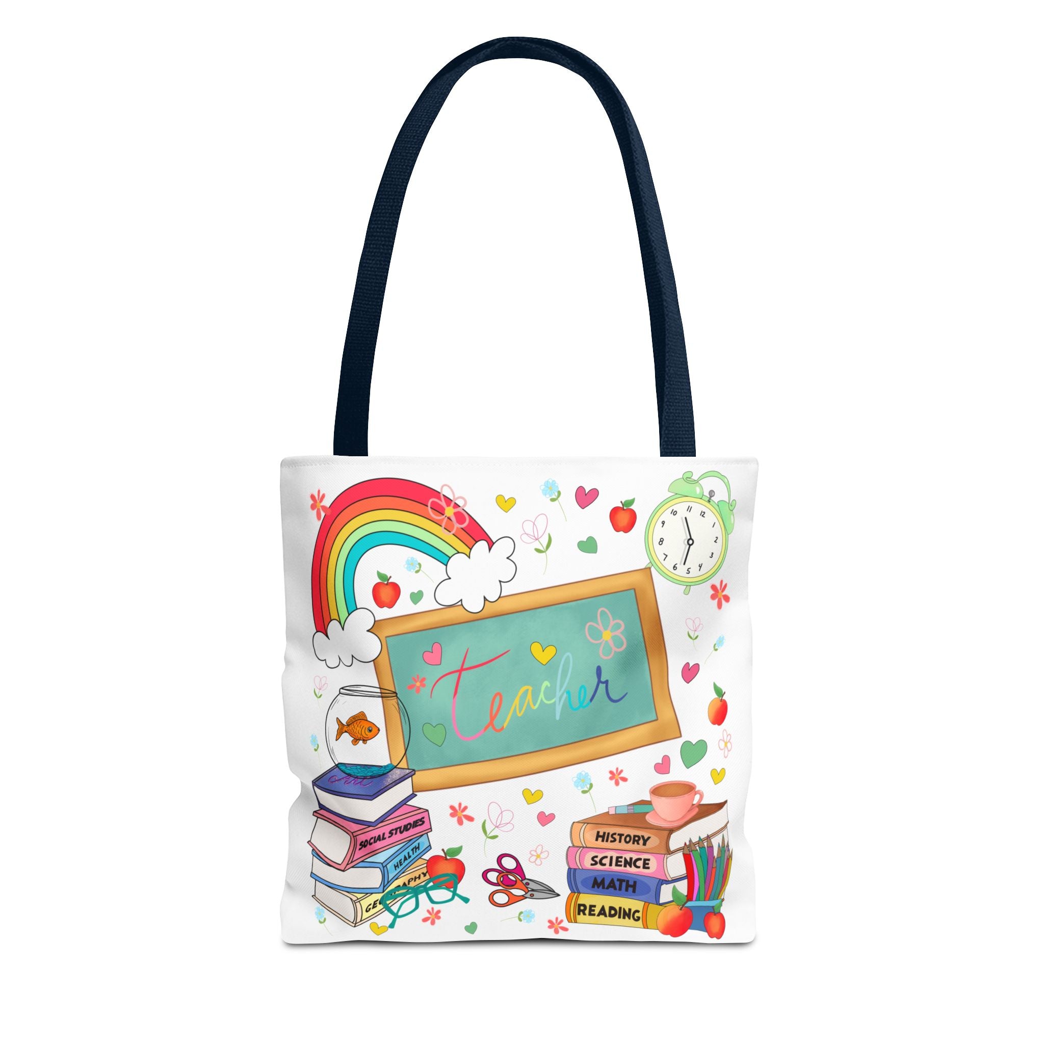 Teacher Tote Bag - Inspirational, Gift for Educators, Back to School, Classroom Decor, Fun and Functional