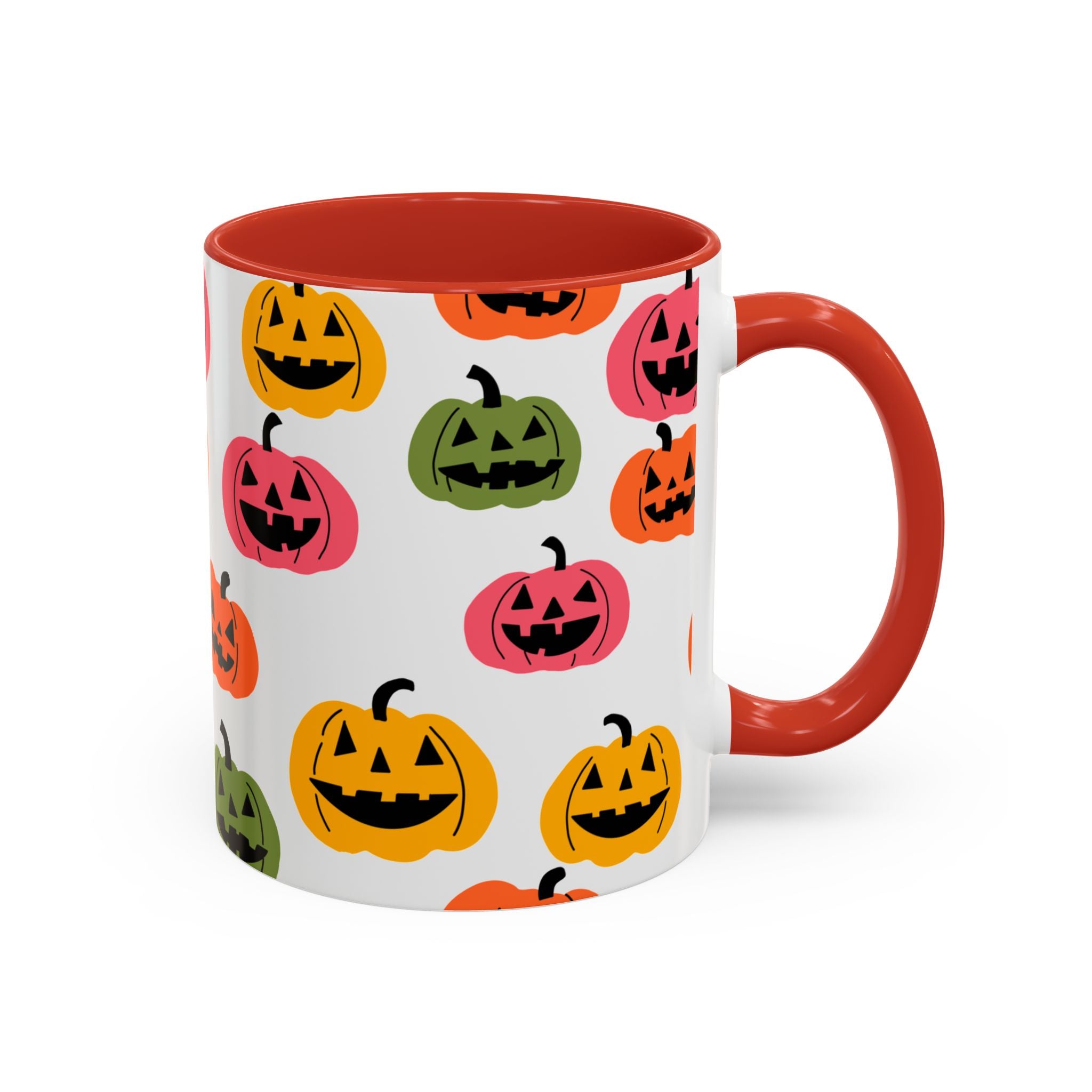 Halloween Pumpkin Coffee Mug, Spooky Decor, Fall Drinkware, Fun Gift for Halloween Lovers, Cute Pumpkin Design