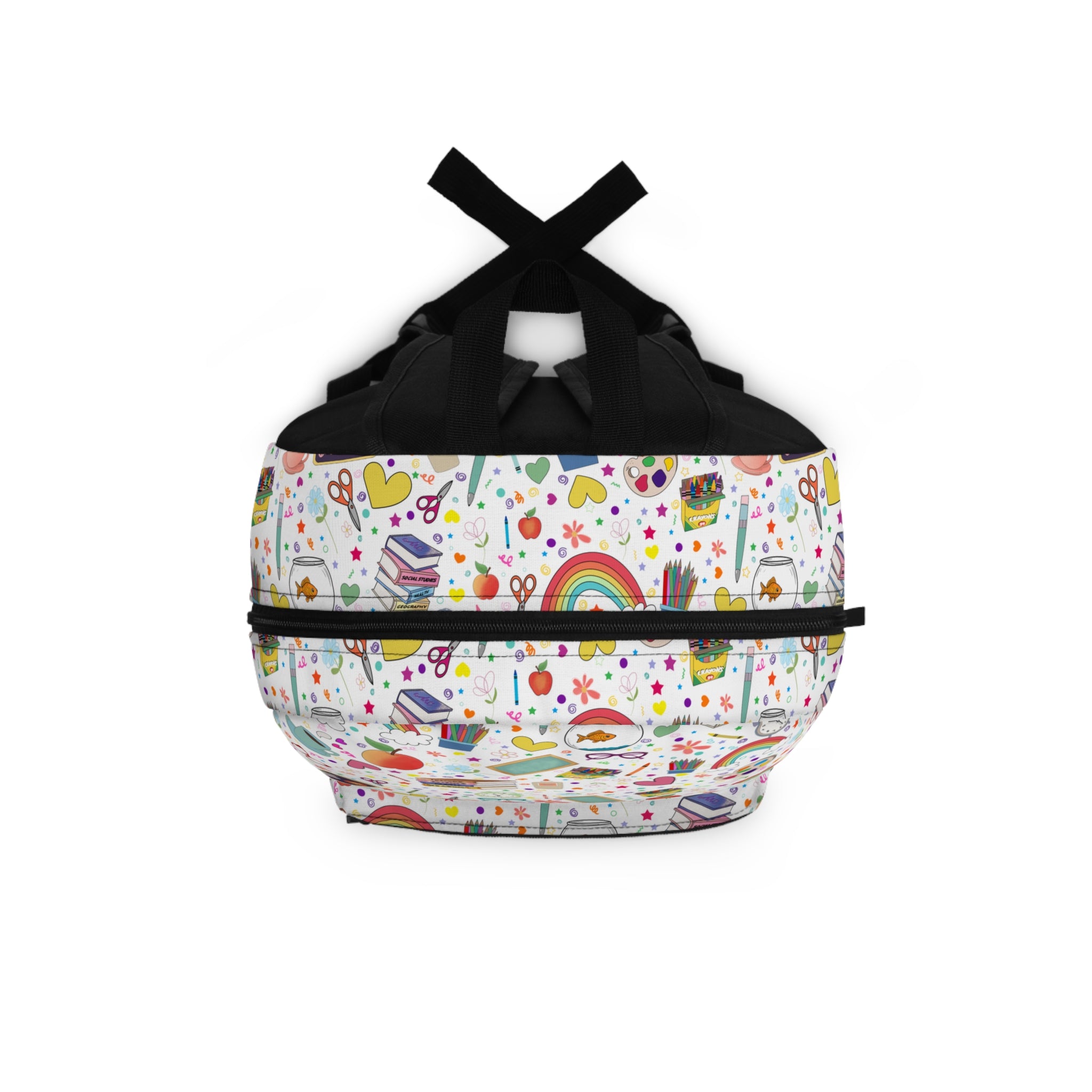 Colorful Patterned Backpack - Fun Everyday Use, School, Travel, Gift for Kids, Teens, and Students