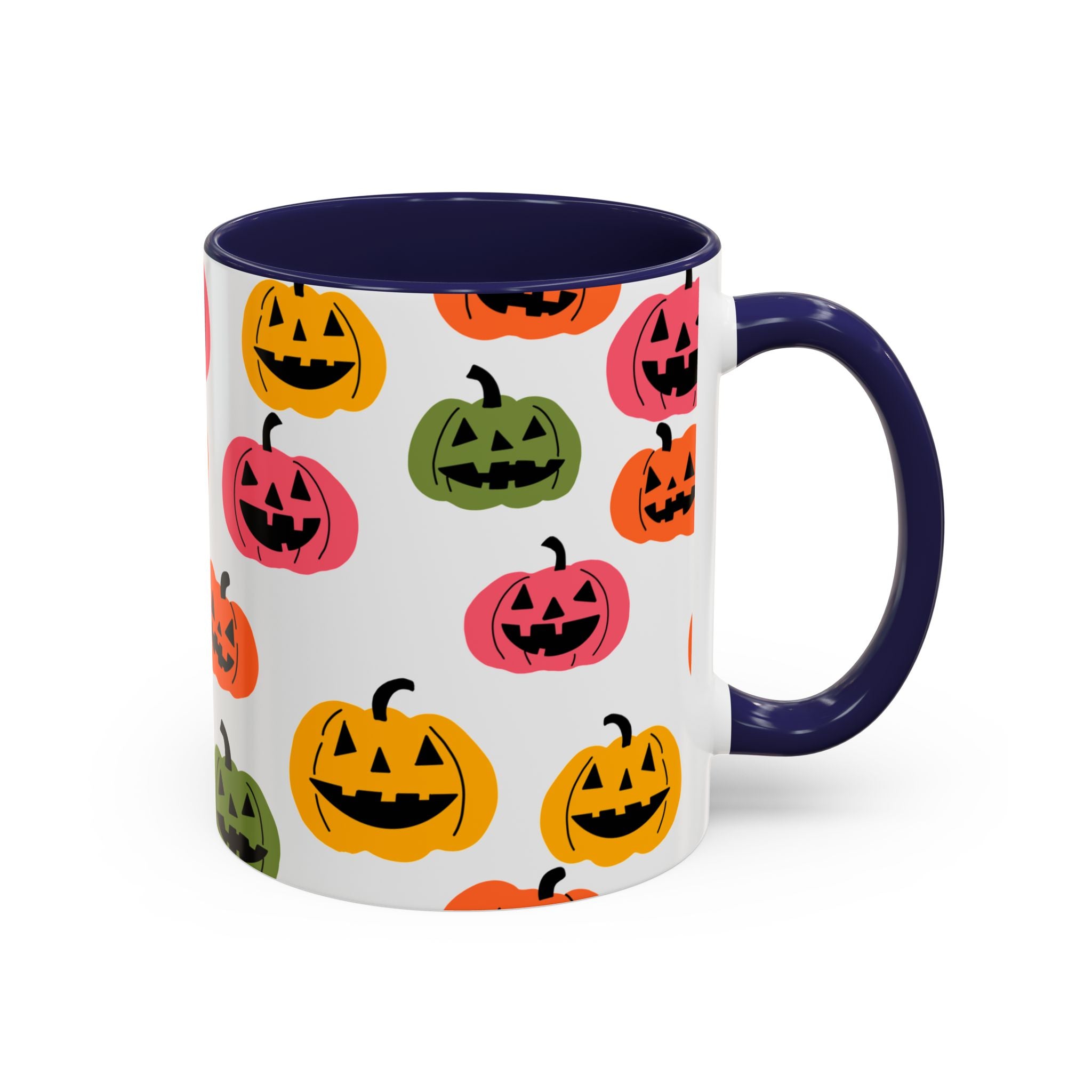 Halloween Pumpkin Coffee Mug, Spooky Decor, Fall Drinkware, Fun Gift for Halloween Lovers, Cute Pumpkin Design