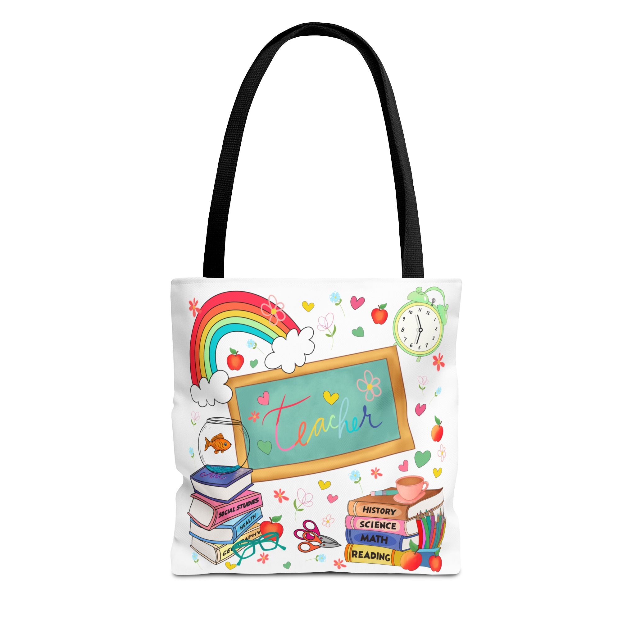 Teacher Tote Bag - Inspirational, Gift for Educators, Back to School, Classroom Decor, Fun and Functional