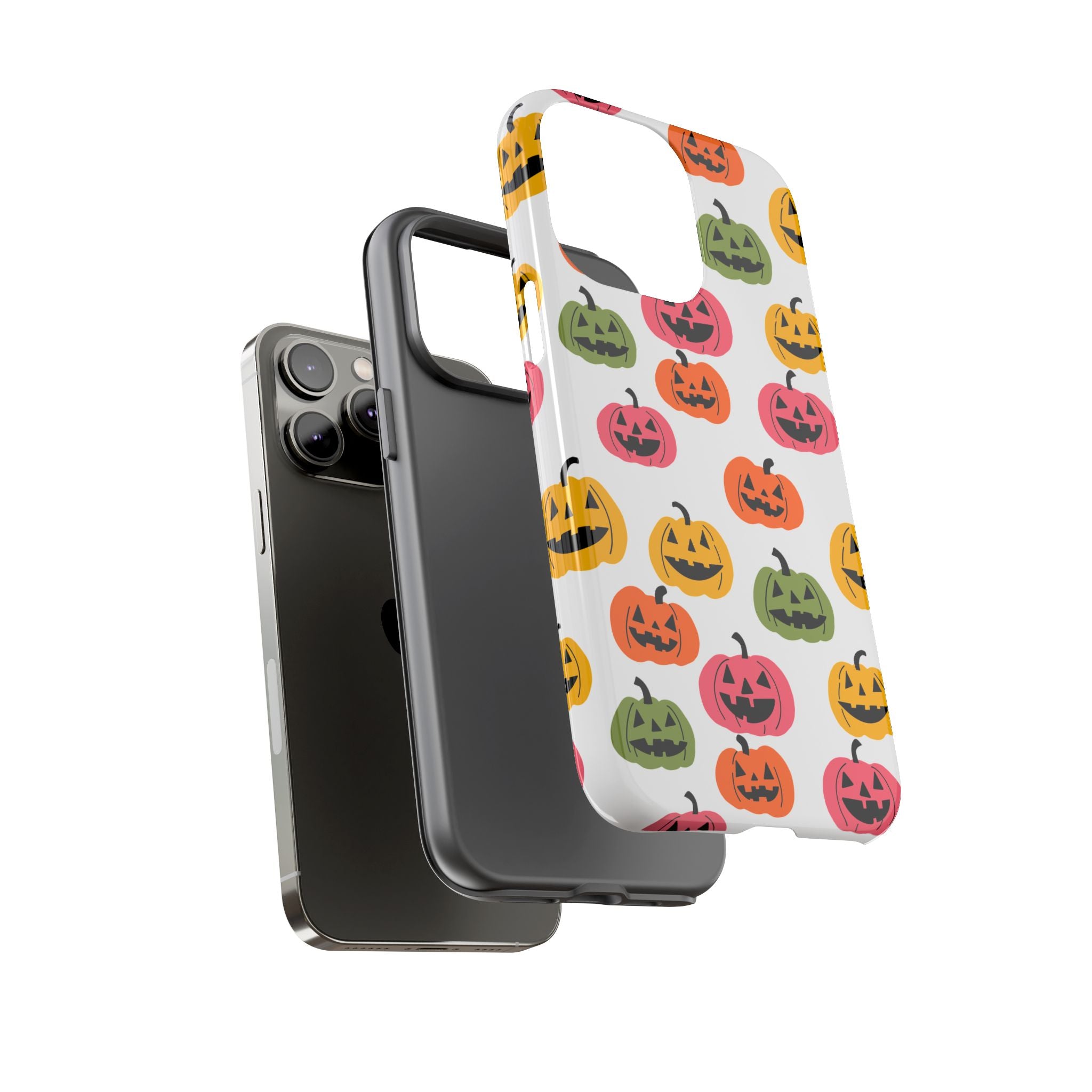 Halloween Pumpkin Phone Case, Scary Phone Cover, Spooky Gift, Fall Decor, Autumn Accessory, Seasonal Style