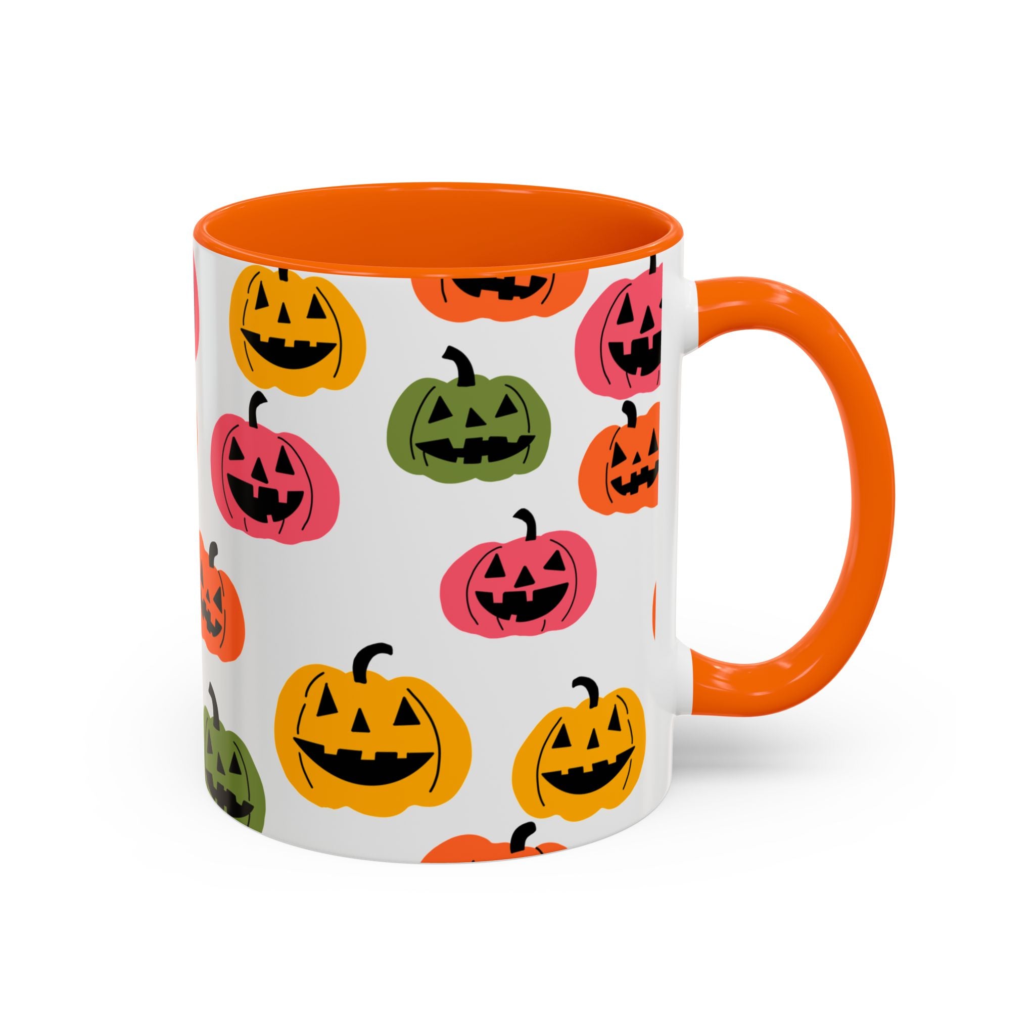 Halloween Pumpkin Coffee Mug, Spooky Decor, Fall Drinkware, Fun Gift for Halloween Lovers, Cute Pumpkin Design