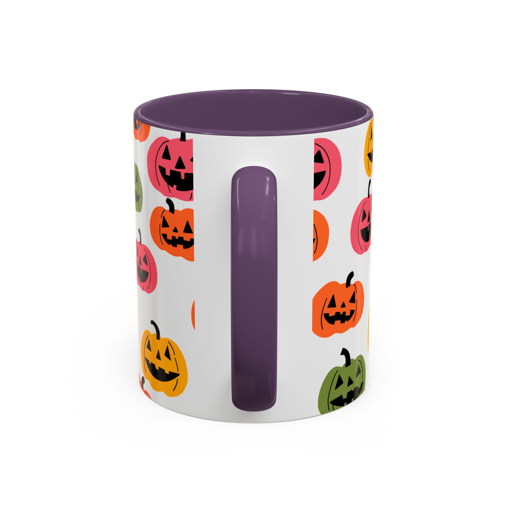 Halloween Pumpkin Coffee Mug, Spooky Decor, Fall Drinkware, Fun Gift for Halloween Lovers, Cute Pumpkin Design