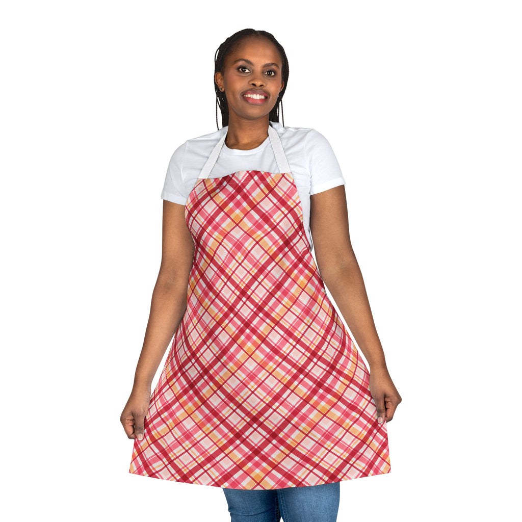 Stylish Apron with 5-Color Straps, Kitchen Gift, Cooking Apron, Chef Apron, Unique Gift, Holiday Cooking, BBQ, Grilling, Baking