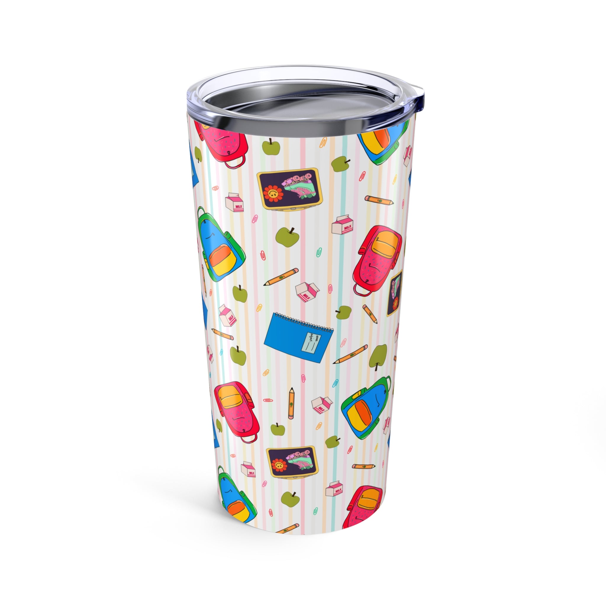 Colorful Teacher's Tumbler 20oz | Perfect Gift for Educators, Back to School, Classroom Decor, Teacher Appreciation, Everyday Use