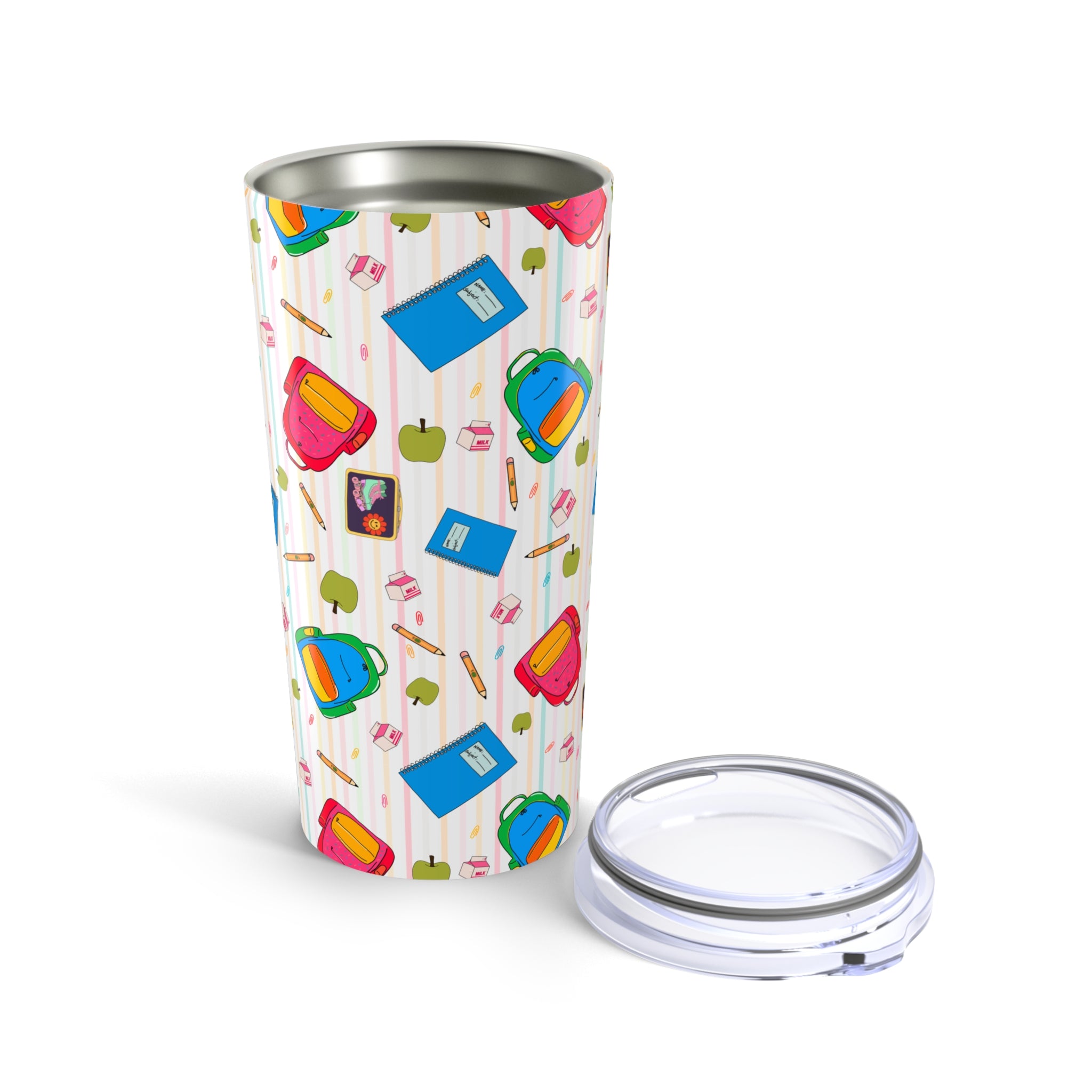 Colorful Teacher's Tumbler 20oz | Perfect Gift for Educators, Back to School, Classroom Decor, Teacher Appreciation, Everyday Use