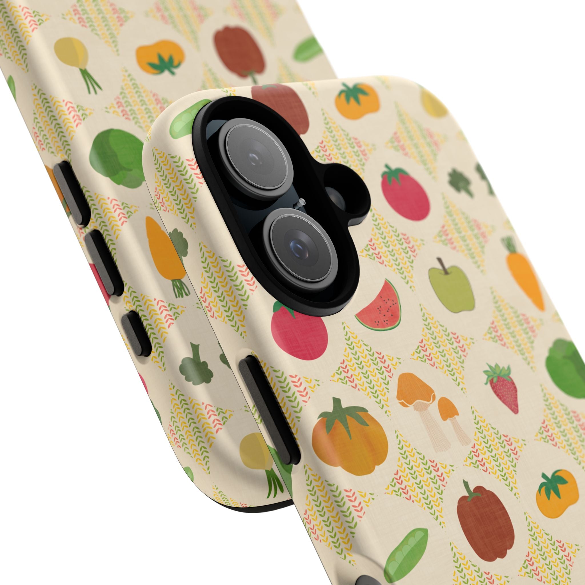 Fruits & Veggies Phone Case - Colorful Tough Cases for Plant Lovers, Gift for Gardeners, Eco-Friendly Accessory, Fun Phone Cover, [...]