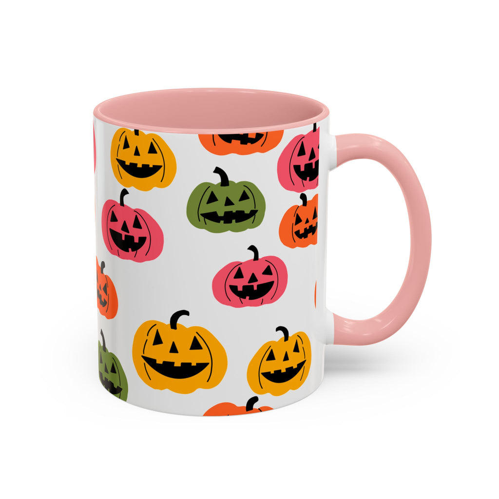 Halloween Pumpkin Coffee Mug, Spooky Decor, Fall Drinkware, Fun Gift for Halloween Lovers, Cute Pumpkin Design