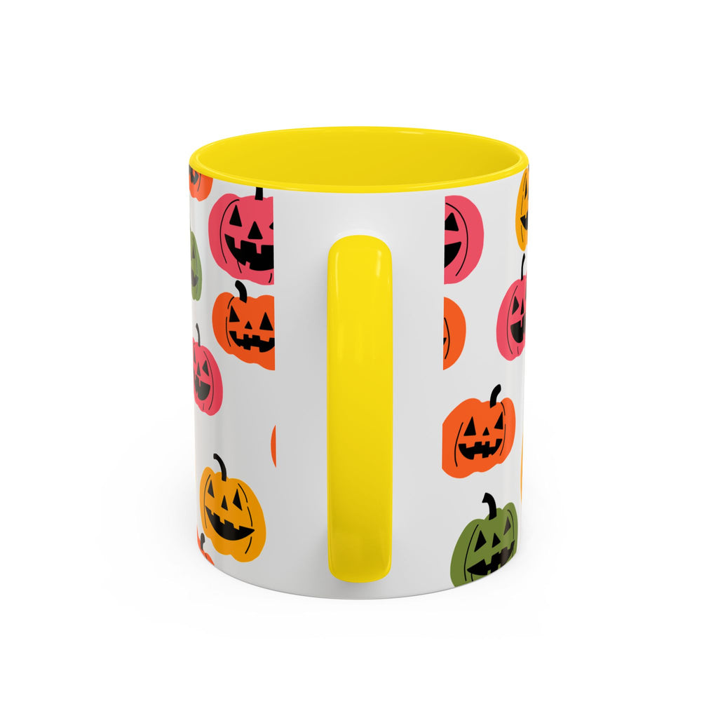 Halloween Pumpkin Coffee Mug, Spooky Decor, Fall Drinkware, Fun Gift for Halloween Lovers, Cute Pumpkin Design