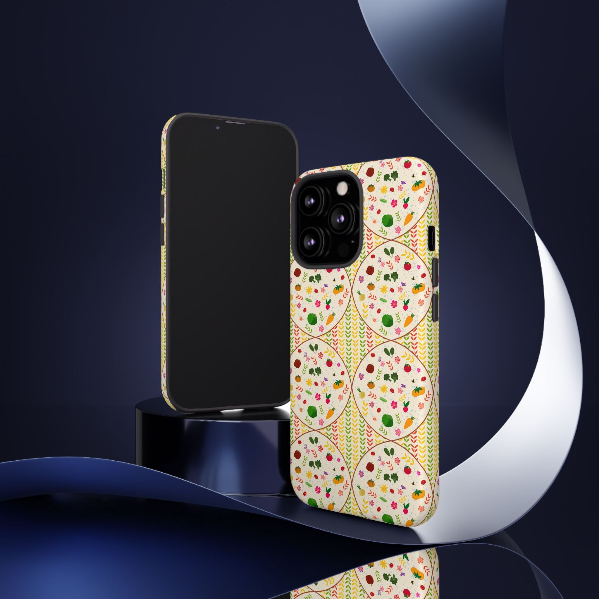 Floral Pattern Phone Case | Tough Cases, Stylish Cover, Cute Gift, Phone Accessories, Nature Design, Protective Case