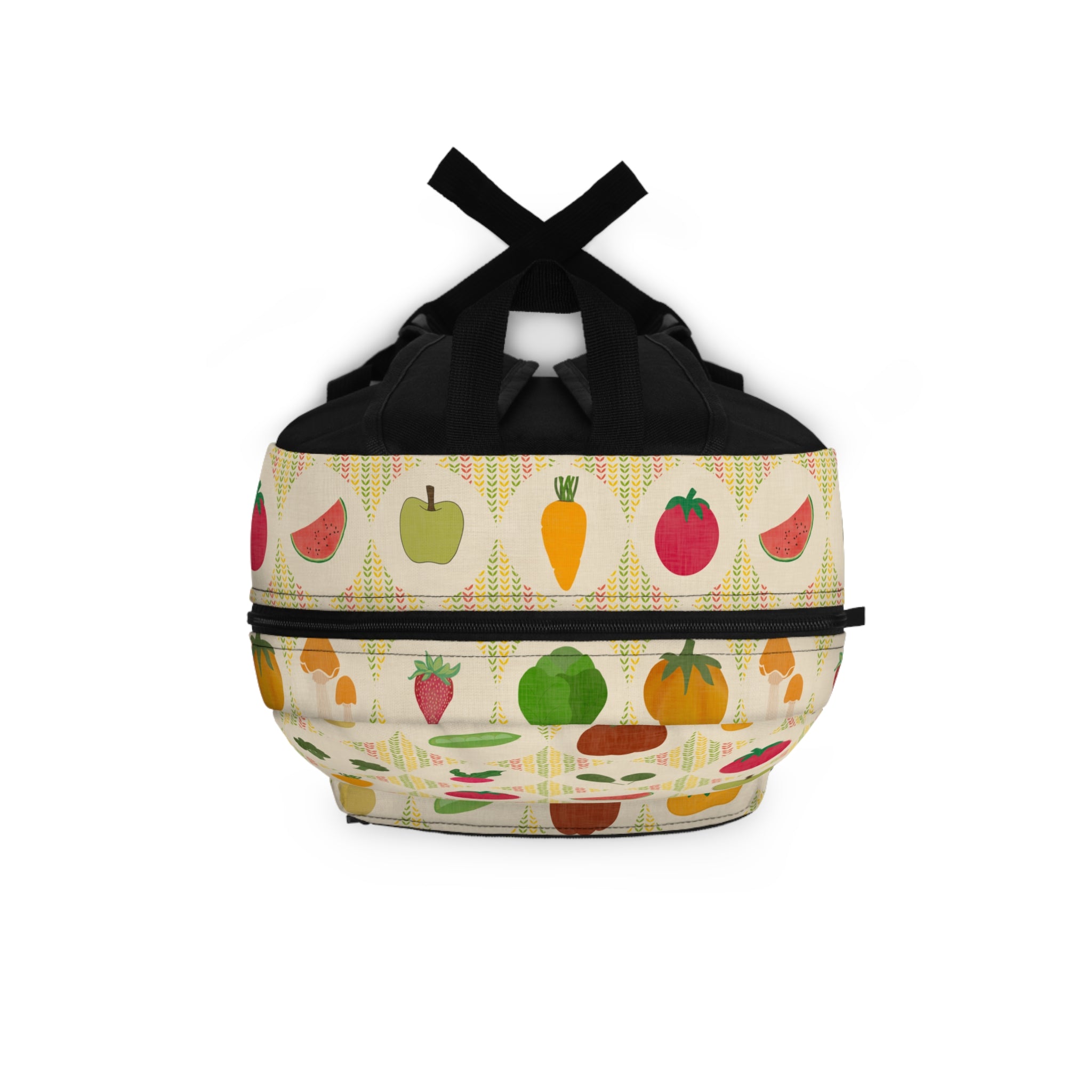 Fruit-themed Backpack, Cute School Bag, Floral Pattern Rucksack, Trendy Book Bag, Eco-friendly Travel Accessory, Perfect for [...]