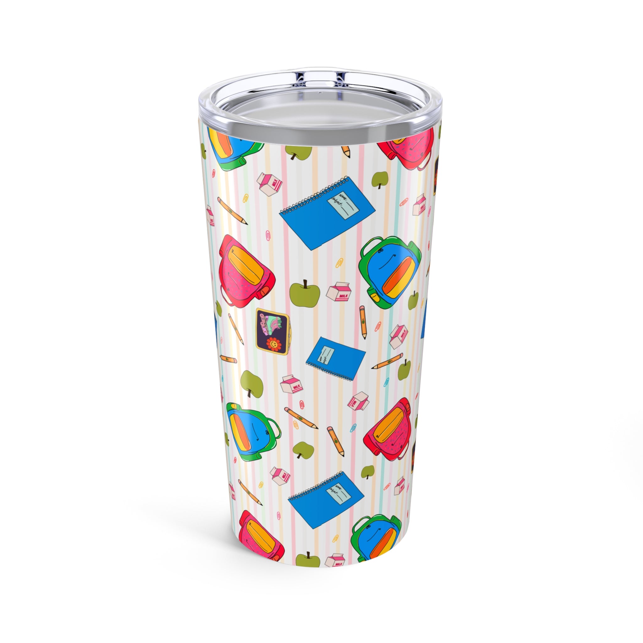 Colorful Teacher's Tumbler 20oz | Perfect Gift for Educators, Back to School, Classroom Decor, Teacher Appreciation, Everyday Use